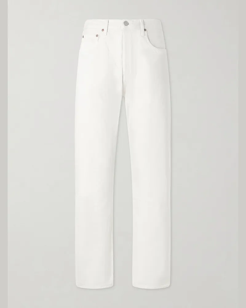AGOLDE Magnus Wide-Leg Jeans White