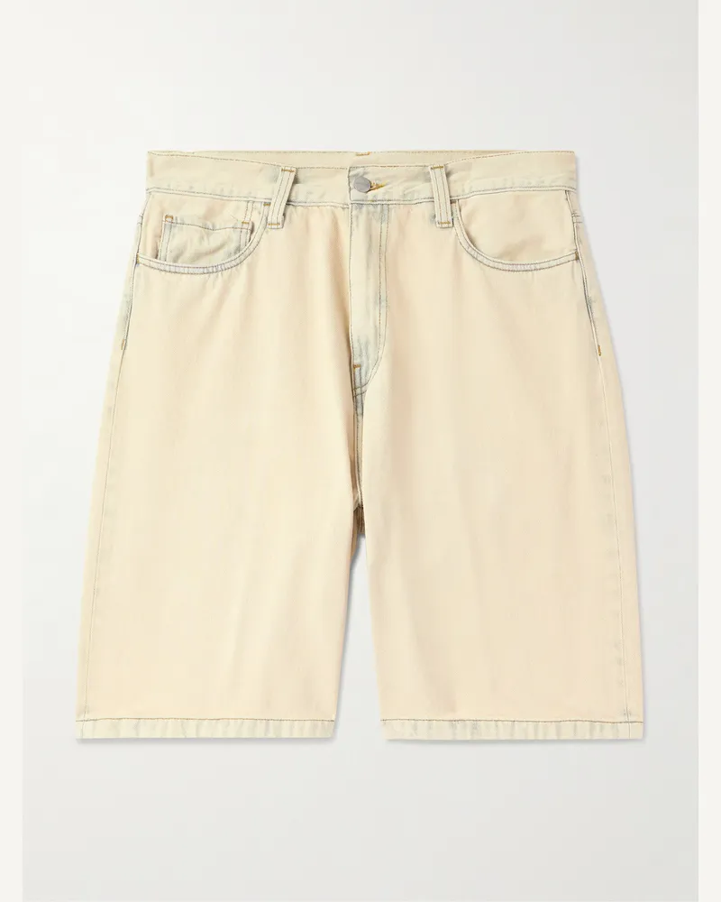 Carhartt WIP Landon weit geschnittene Jeansshorts Neutral