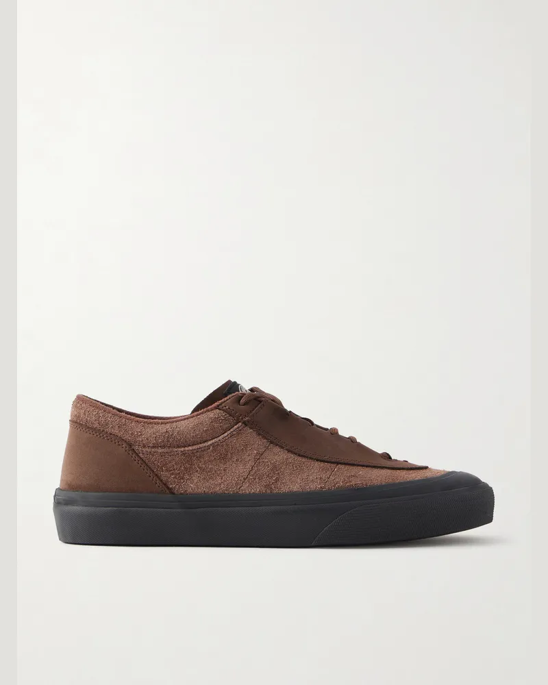 Stone Island Suede Sneakers Brown