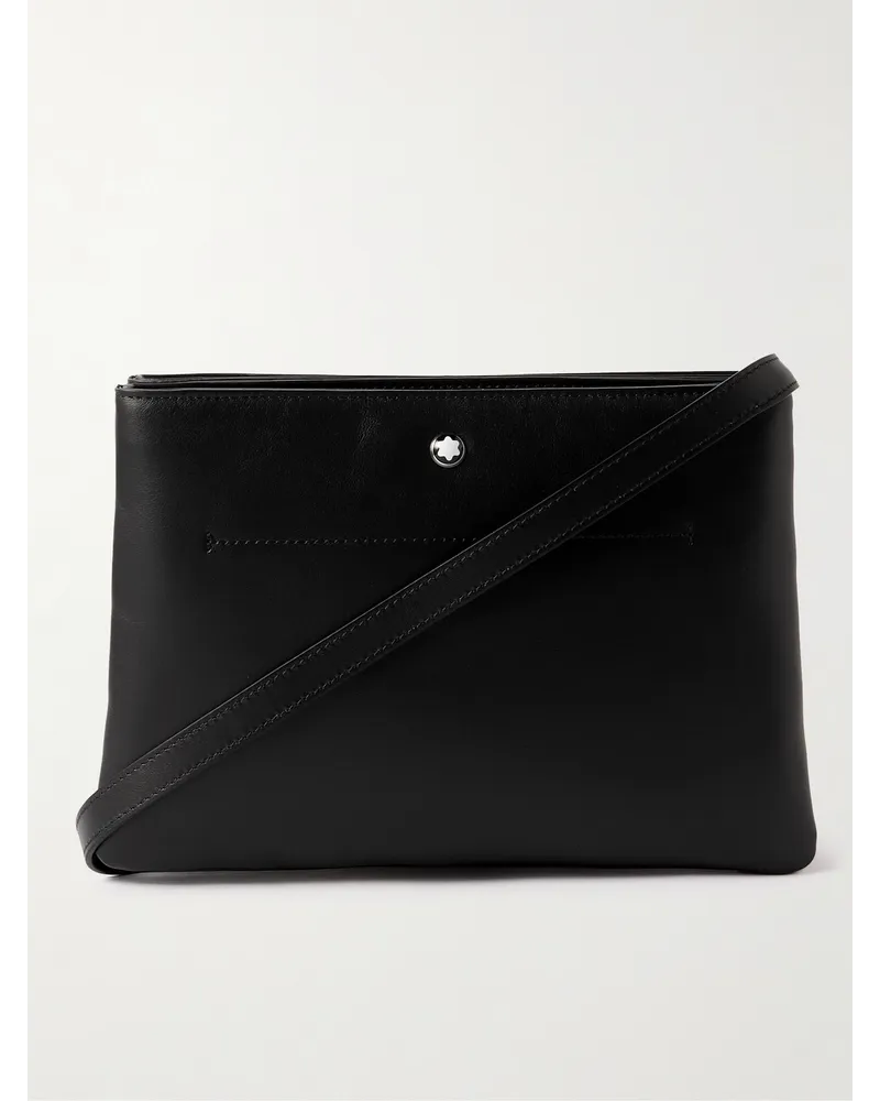 Montblanc Tasche aus Leder Schwarz