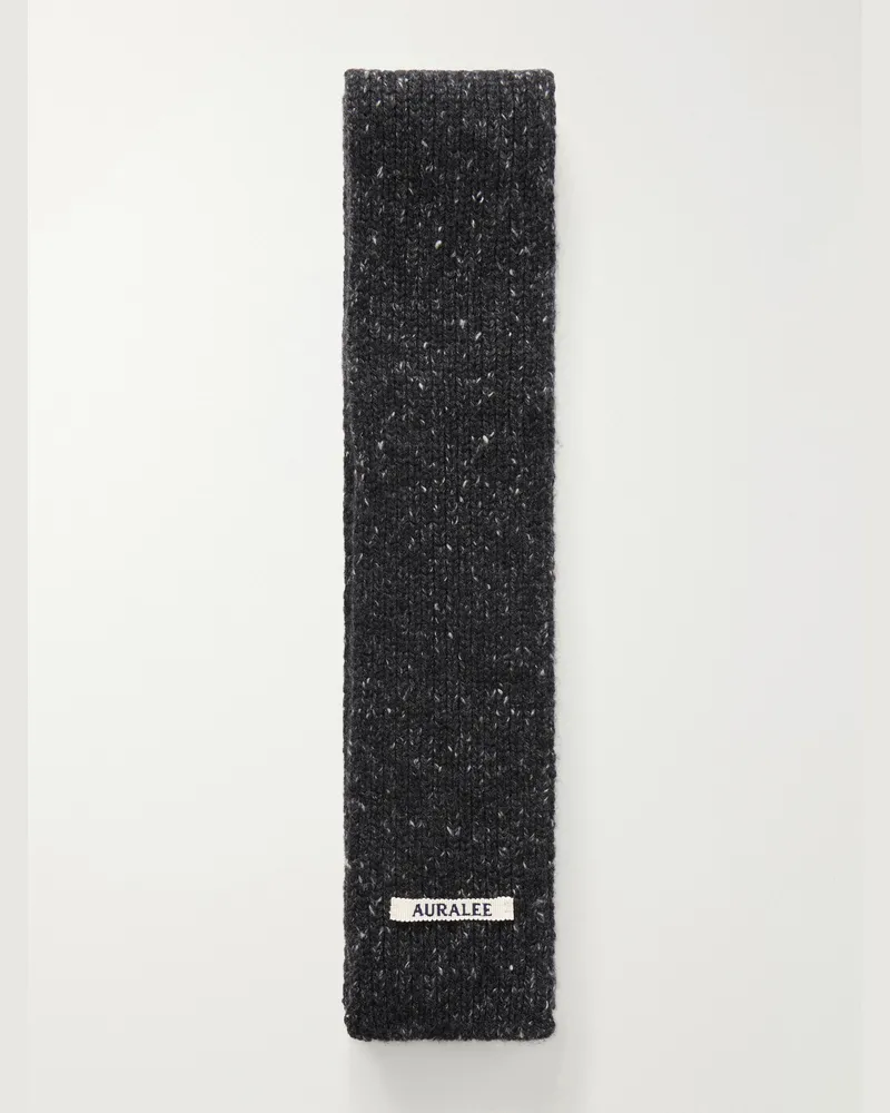 AURALEE Cashmere Scarf Black