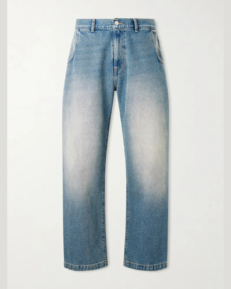 Mfpen Straight-Leg Organic Jeans Blue