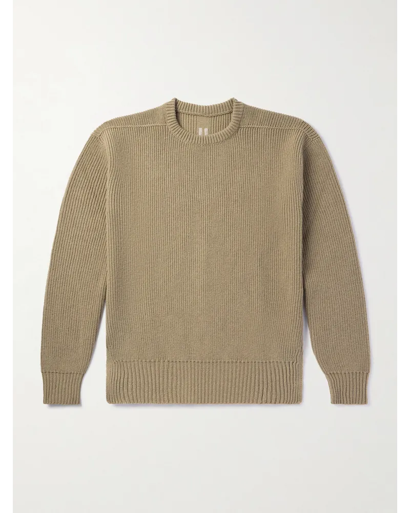 Rick Owens Pullover aus Schurwolle Braun