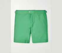 Gerade geschnittene, mittellange Badeshorts