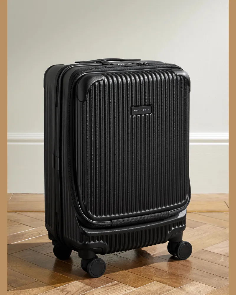 MASTER PIECE Polycarbonate Carry-On Suitcase Black