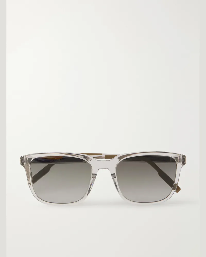 Dior Geometric Square-Frame Acetate Sunglasses Gray