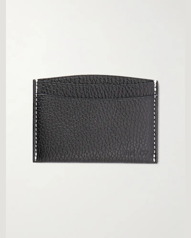 NN 07 Kard 90023 Full-Grain Leather Cardholder Black