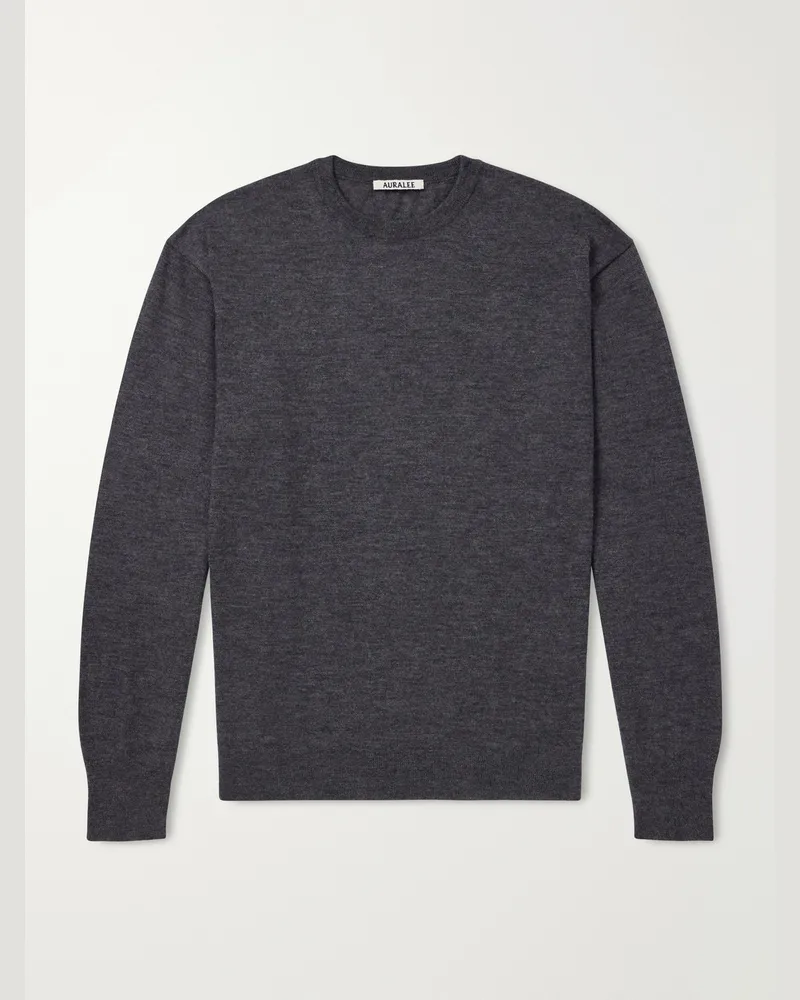 AURALEE Cashmere Sweater Gray