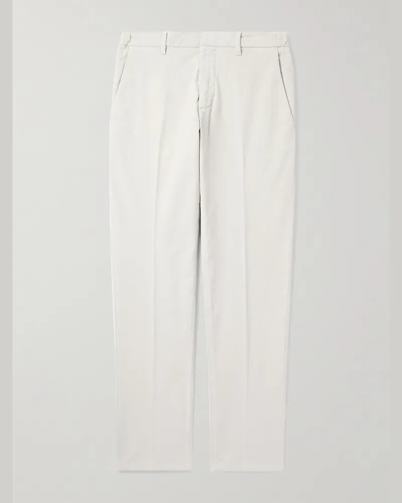 Altea Schmal zulaufende Hose aus einer Baumwollmischung Neutral