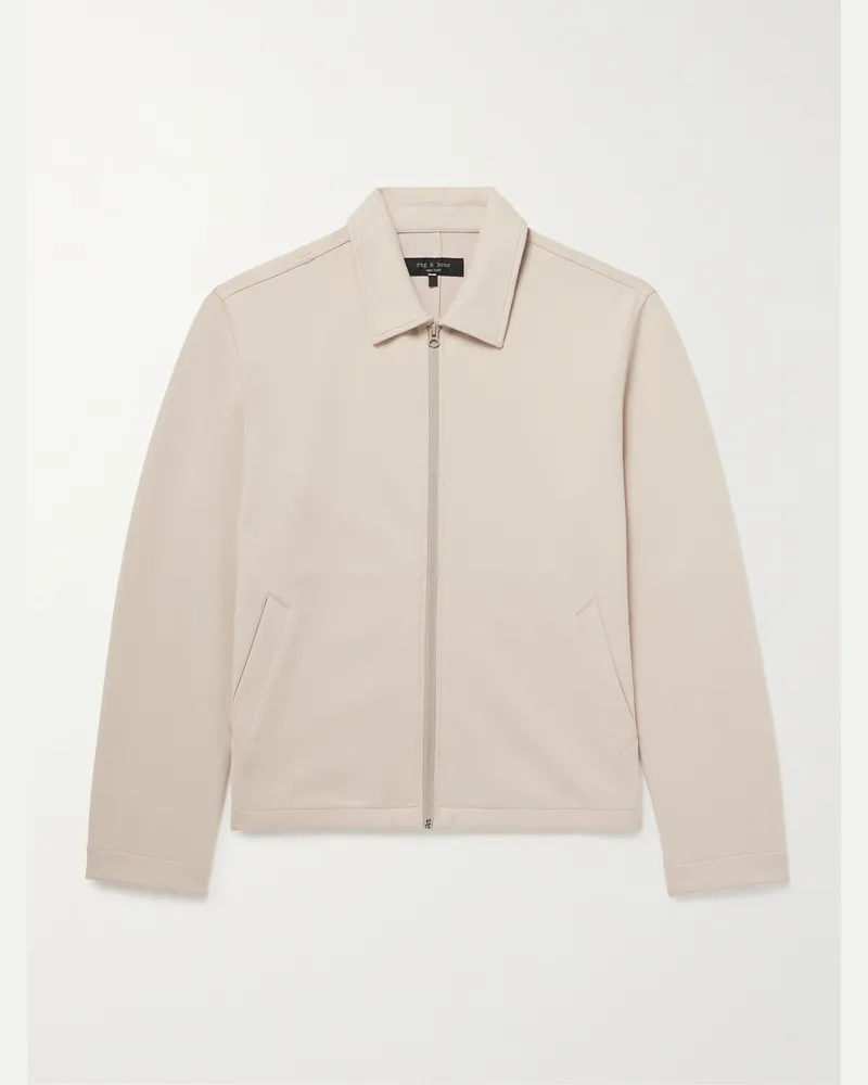 Rag & Bone Melrose Trainingsjacke aus Ponte aus einer Baumwollmischung Neutral