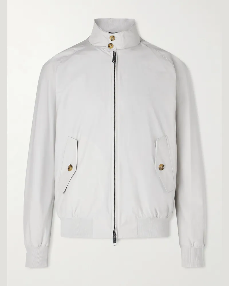 Baracuta G9 Harrington-Jacke aus Shell Grau