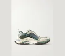 Triple S.2 Rubber-Trimmed Mesh Sneakers