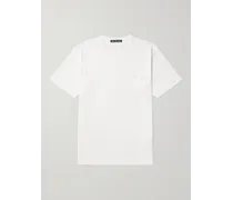 Nash T-Shirt aus Baumwoll-Jersey mit Logoapplikation