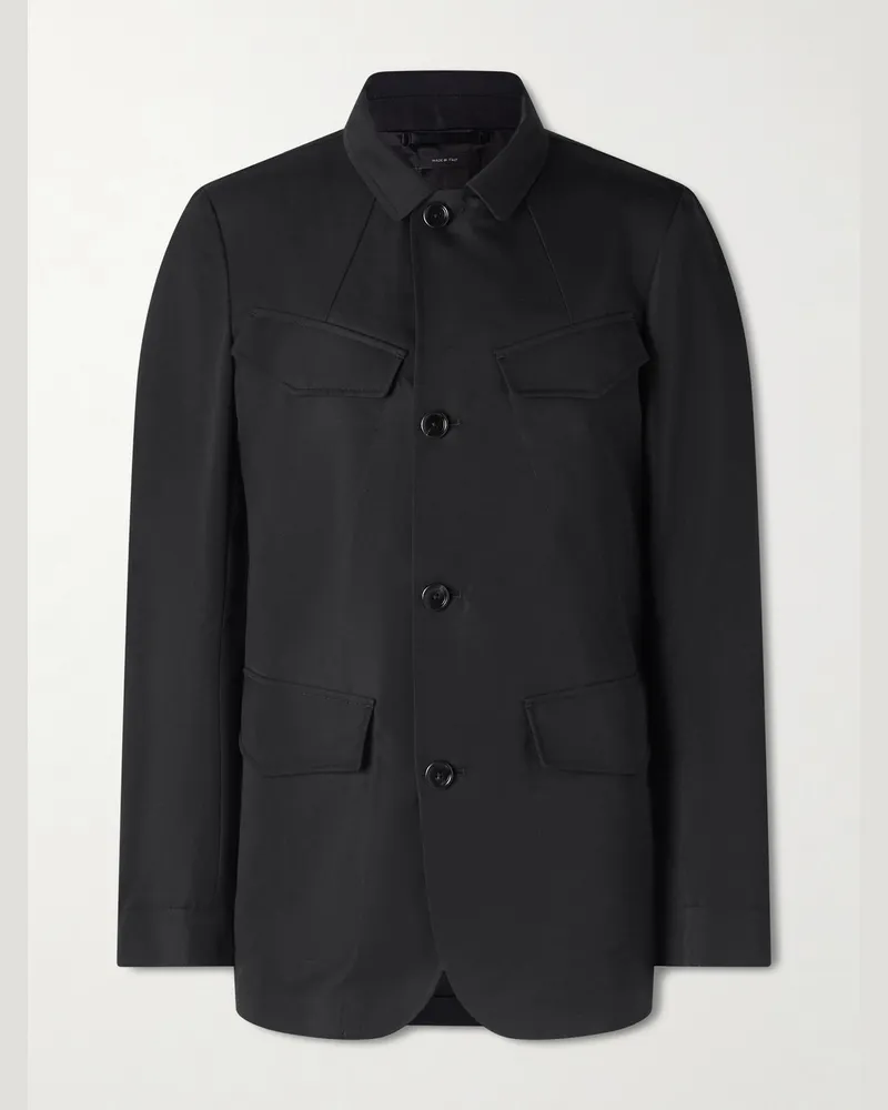 Tom Ford Feldjacke aus einer Baumwollmischung Schwarz
