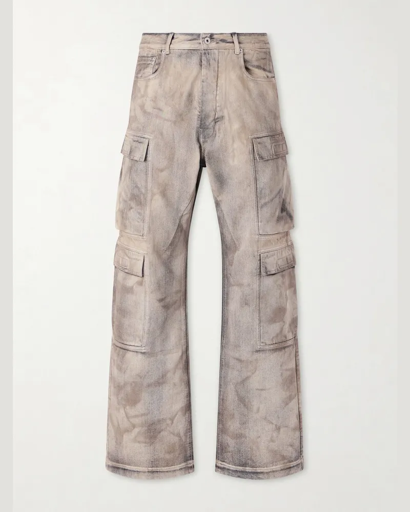 DRKSHDW by Rick Owens Gerade geschnittene Cargojeans Braun