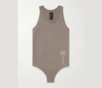 Champion Embroidered Organic Cotton-Jersey Tank Top