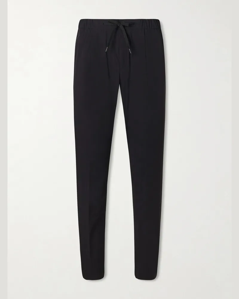 Herno Tapered Shell Trousers Black