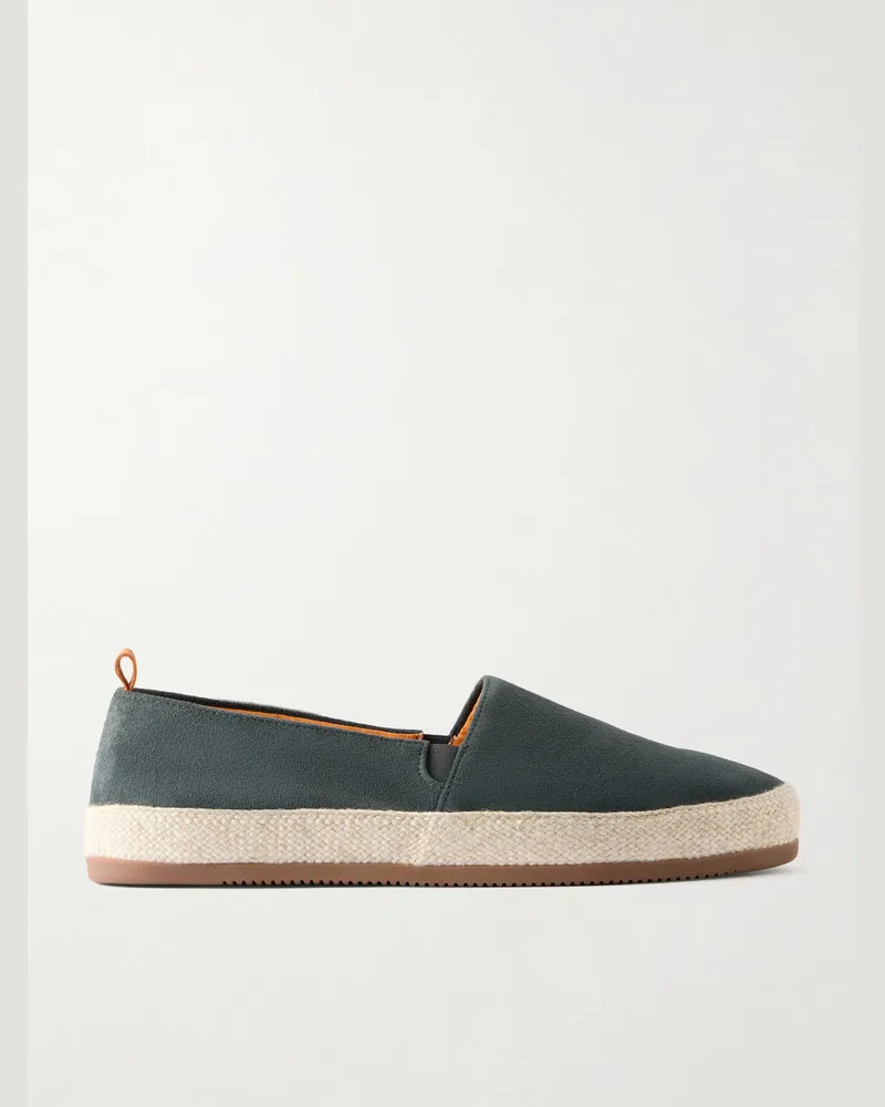 MULO Suede Espadrilles Blue