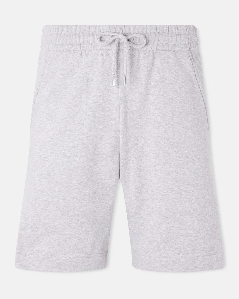 Dries van Noten Straight-Leg Cotton-Jersey Drawstring Shorts Gray