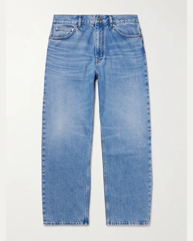 NN 07 Otis 1882 Straight-Leg Organic Jeans Blue