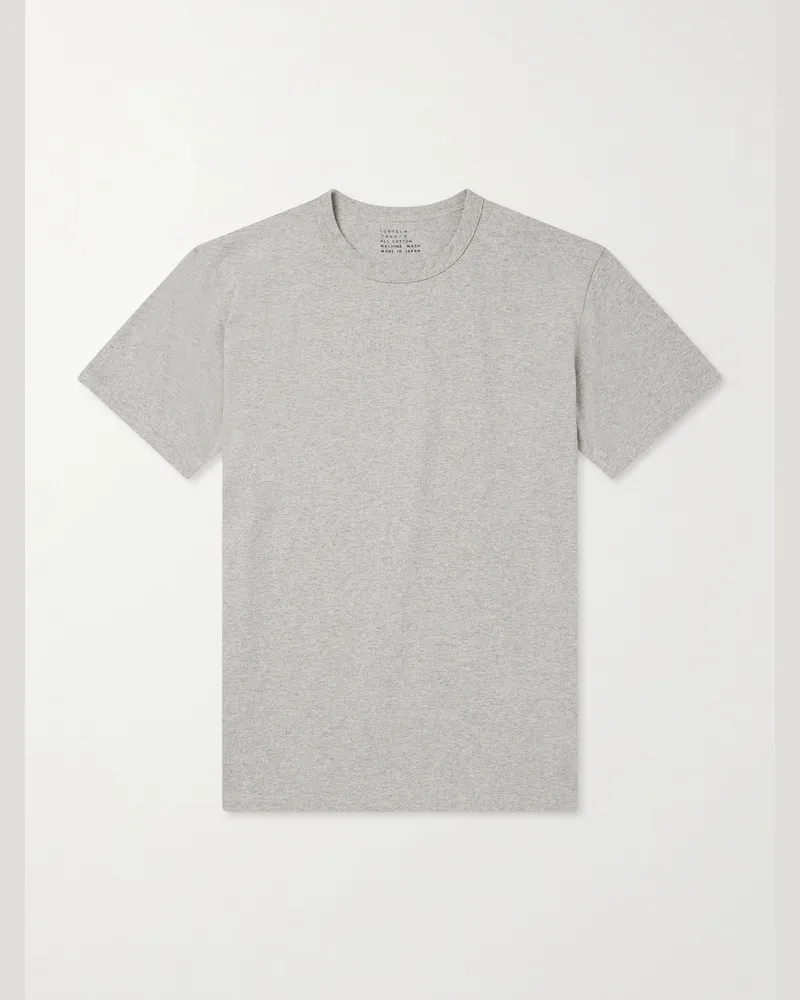 Fortela Set of Two Cotton-Jersey T-Shirt Gray
