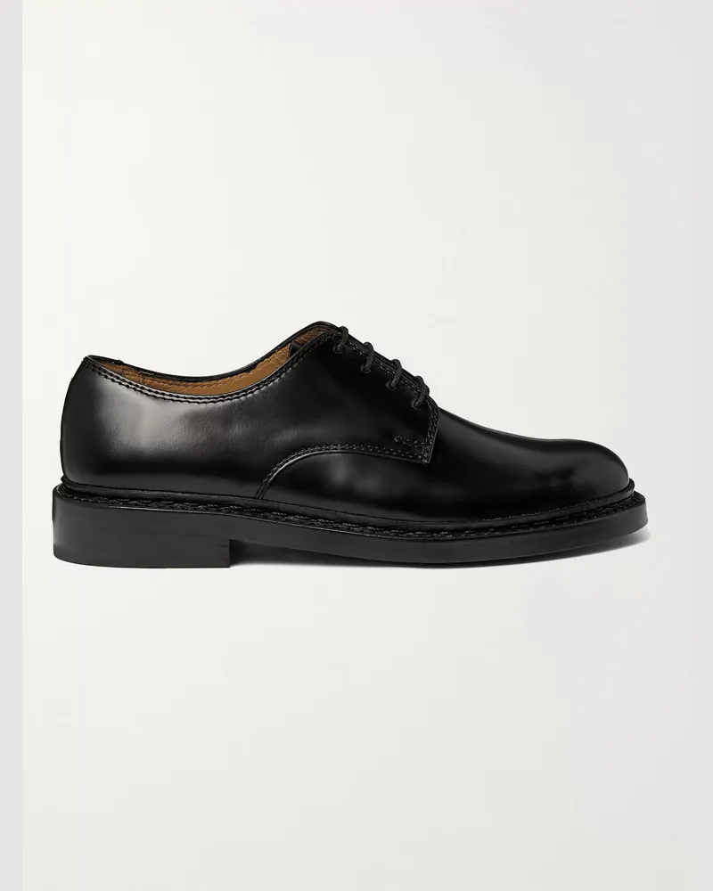 Our Legacy Uniform Parade Leather Derby Shoes Black