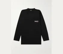 Logo-Embroidered Cotton-Jersey T-Shirt