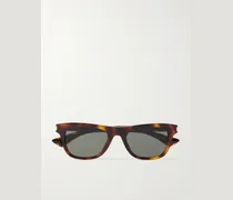 Square-Frame Tortoiseshell Acetate Sunglasses