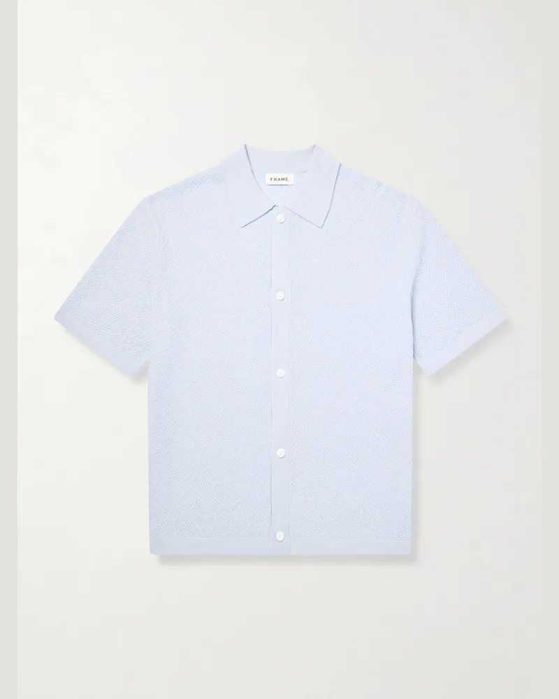 Frame Denim Wool Cardigan Blue