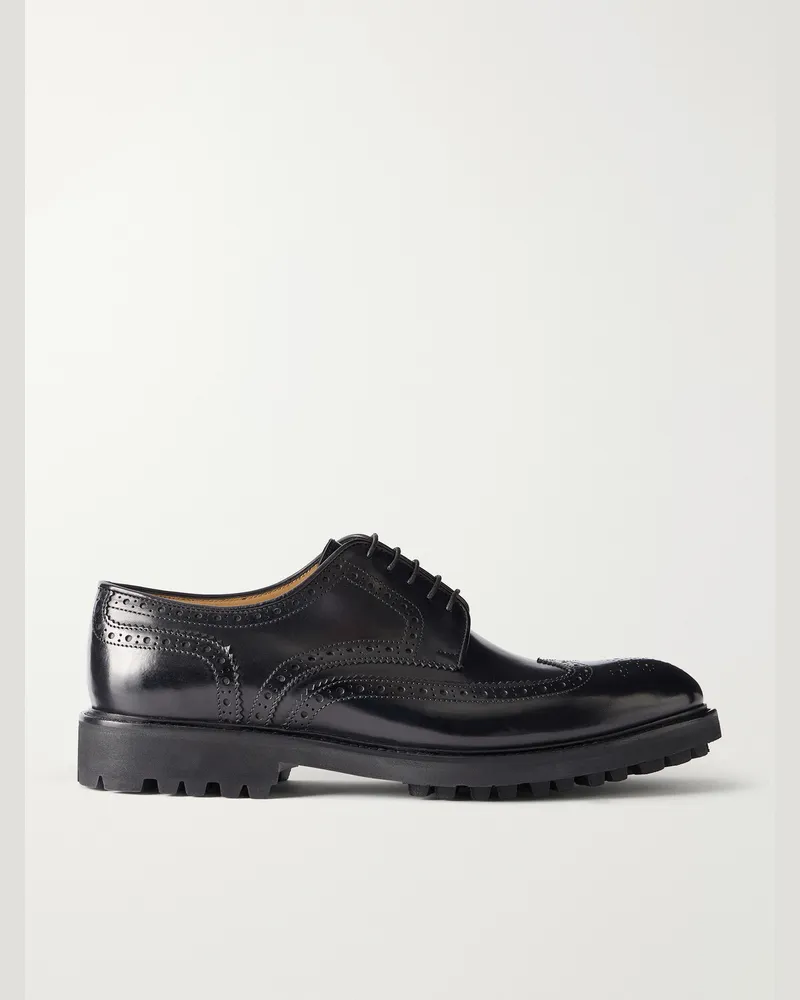MR P. Leather Brogues Black