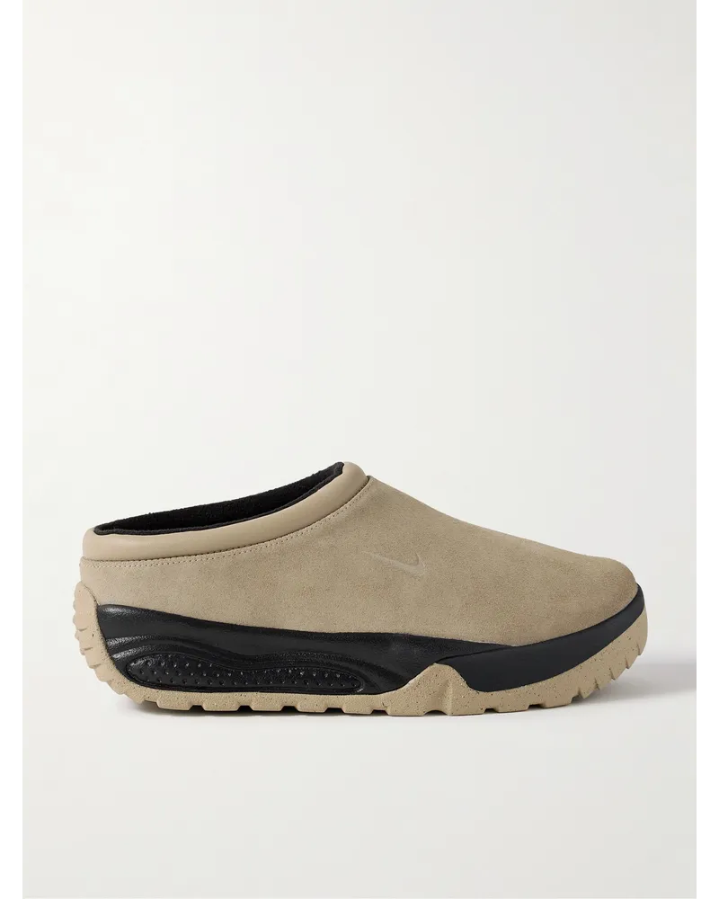 Nike ACG Rufus Slip-ons aus Veloursleder mit Lederbesatz Neutral