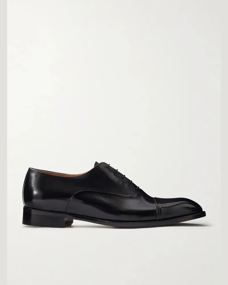MR P. Leather Oxford Shoes Black