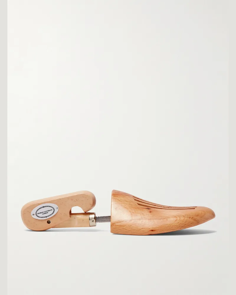 George Cleverley Schuhspanner aus Holz Braun