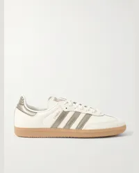 adidas Samba OG Sneakers aus Metallic-Leder Neutral