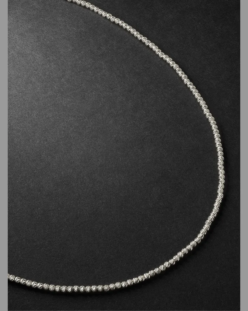 Carolina Bucci Kette aus Weißgold Silber
