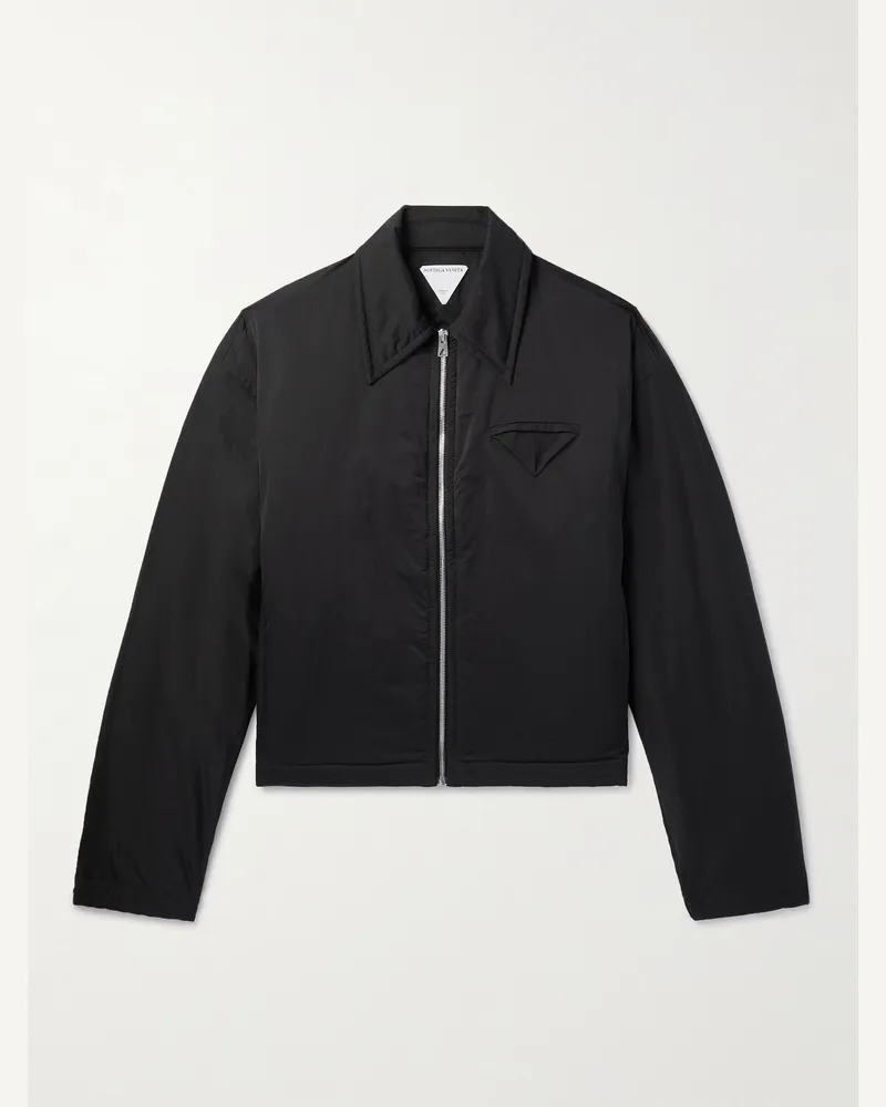 Bottega Veneta Blouson aus Shell Schwarz