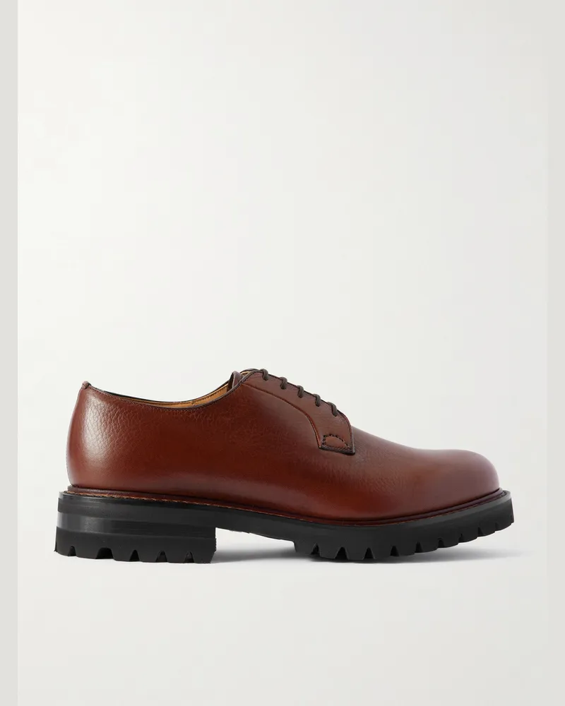 Church's Derby-Schuhe aus vollnarbigem Leder Braun
