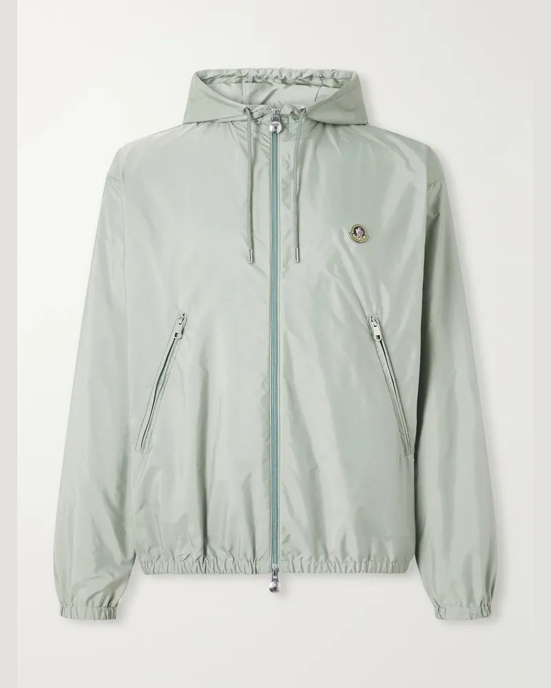 Moncler Hooded Shell Jacket Green