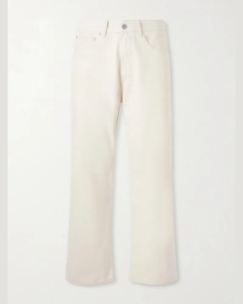 Our Legacy Third Cut Straight-Leg Jeans Neutrals