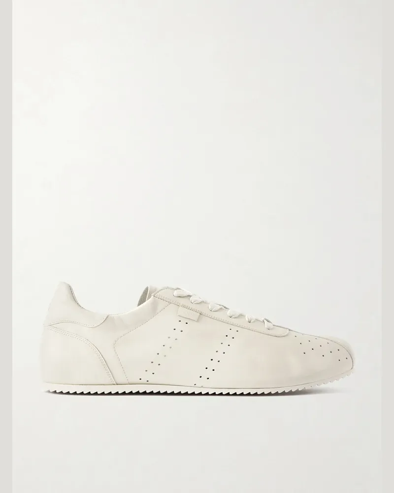 AMI Paris Leather Sneakers White