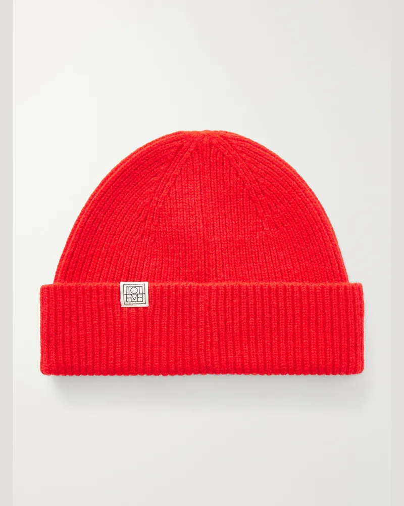 Totême Cashmere Beanie Red
