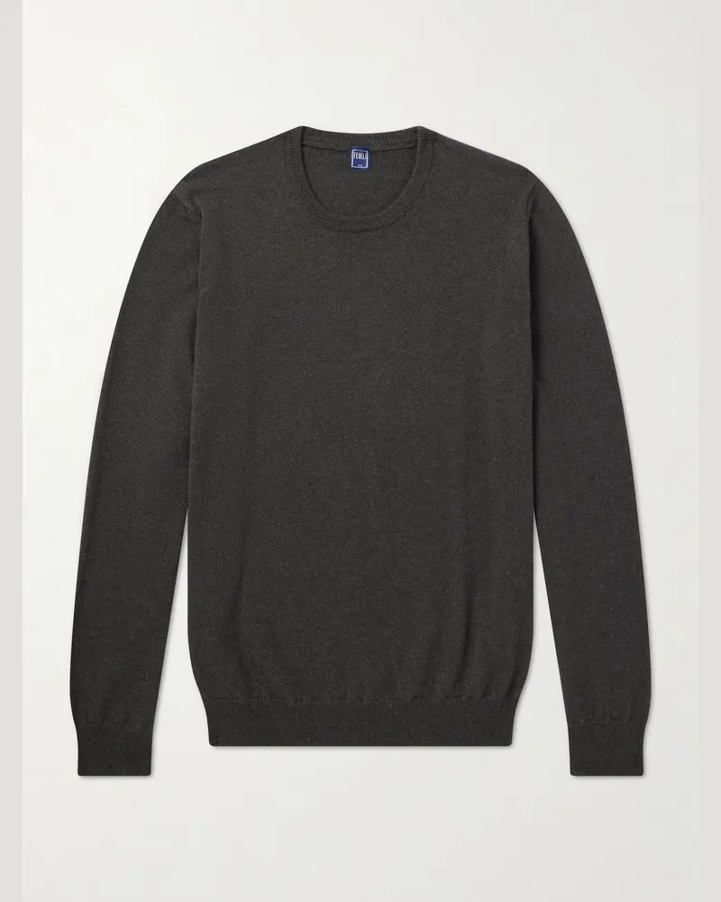 Fedeli Cashmere Sweater Green