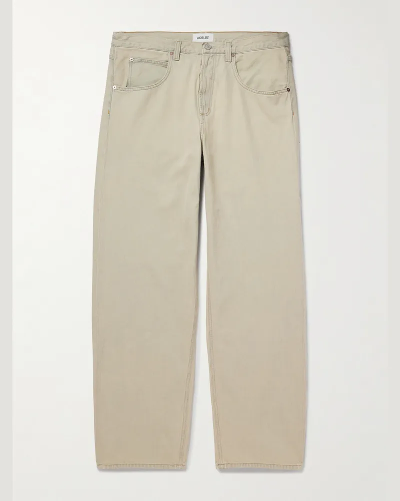AGOLDE Fusion gerade geschnittene Jeans Neutral