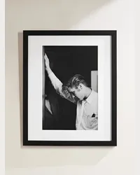 Sonic Editions 1956 Elvis Backstage – Gerahmter Fotodruck, 41 x 51 cm Schwarz