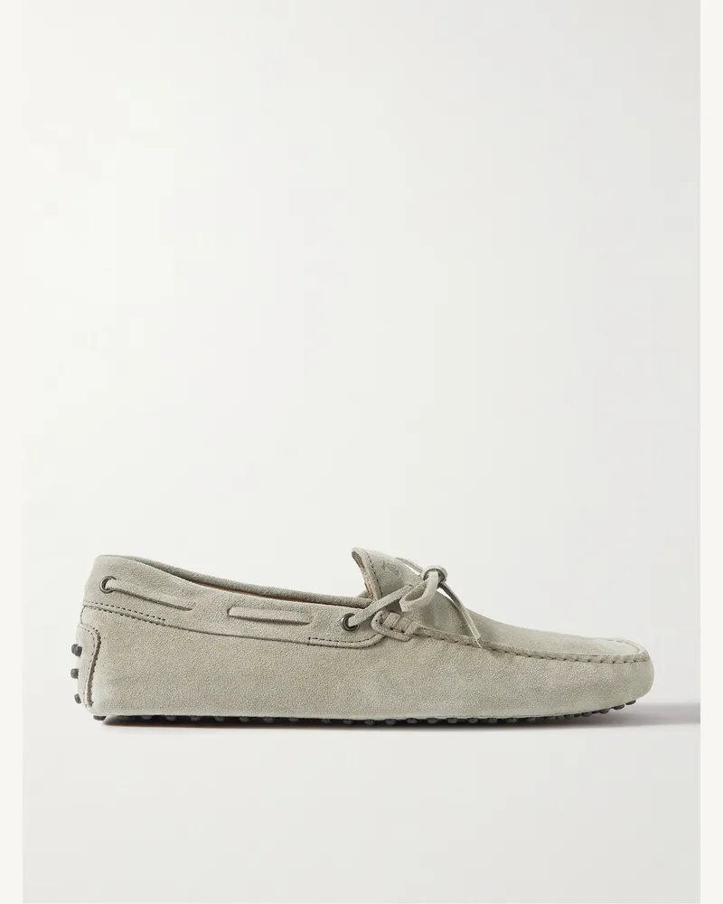 TOD'S Gommino Mokassins aus Veloursleder Braun
