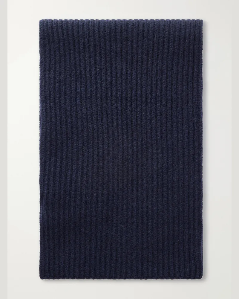 PIACENZA 1733 Cashmere Scarf Blue