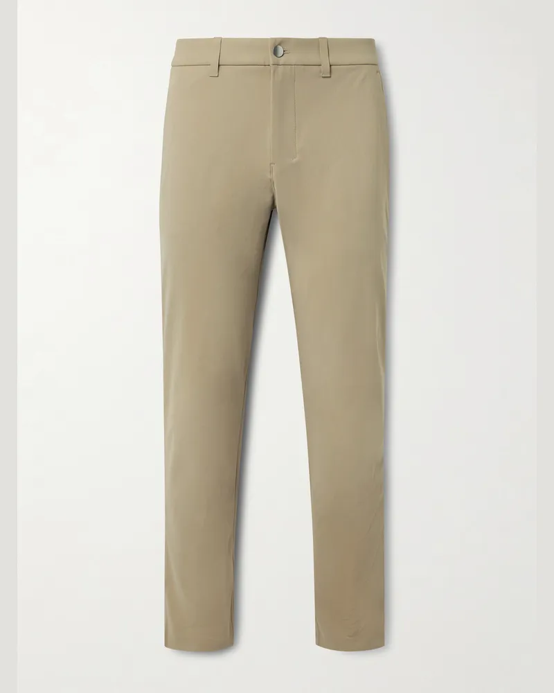 LULULEMON ABC gerade geschnittene Golf-Hose aus Warpstreme™-Material Neutral