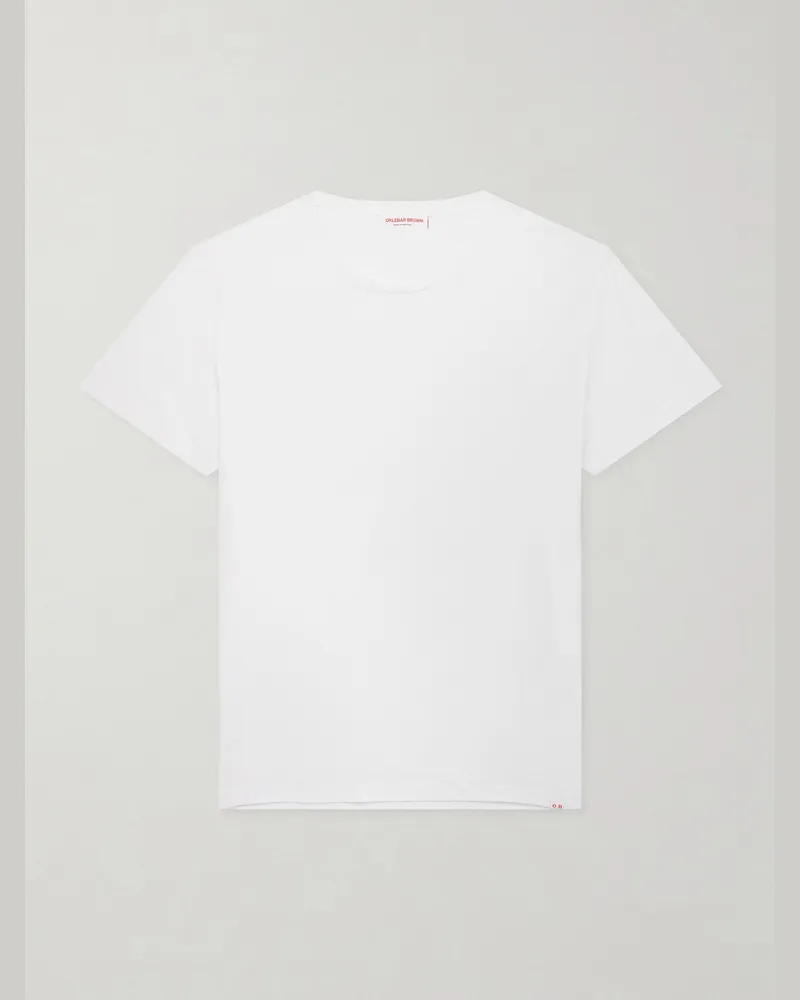 Orlebar Brown Cotton-Jersey T-Shirt White