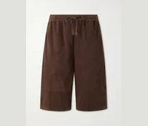 Paula's Ibiza Suede Casual Shorts