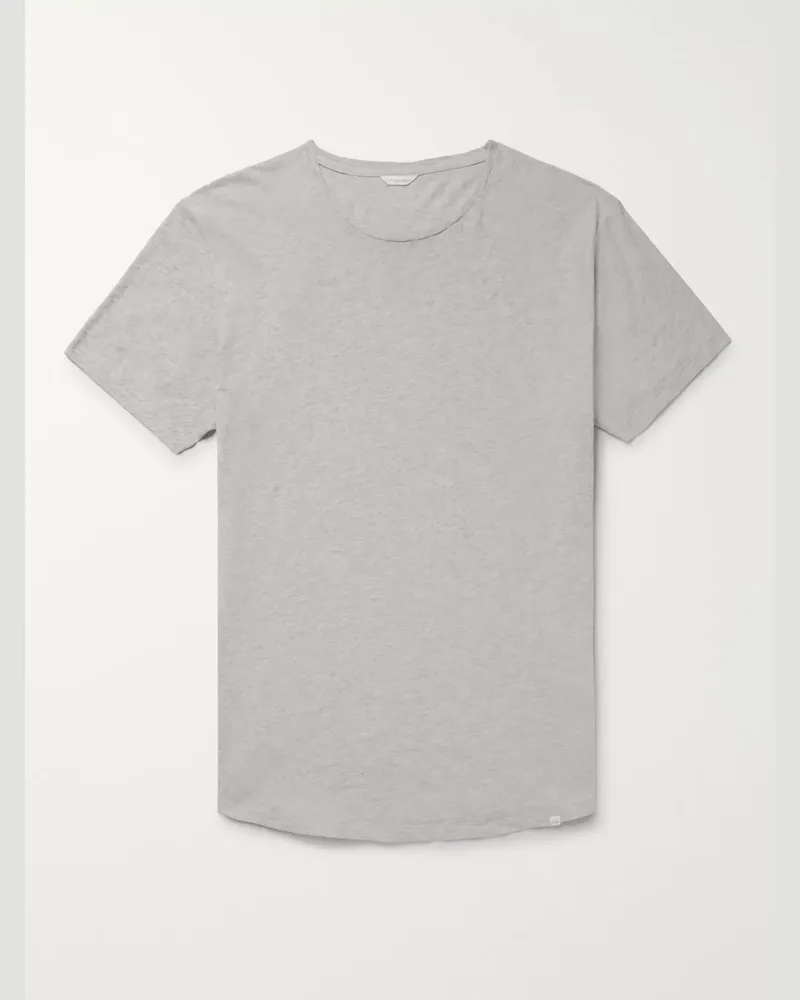 Orlebar Brown OB-T Slim-Fit Cotton-Jersey T-Shirt Gray